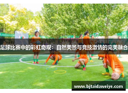 足球比赛中的彩虹奇观：自然美景与竞技激情的完美融合